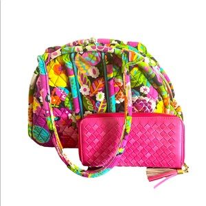 shoulder bag with wallet